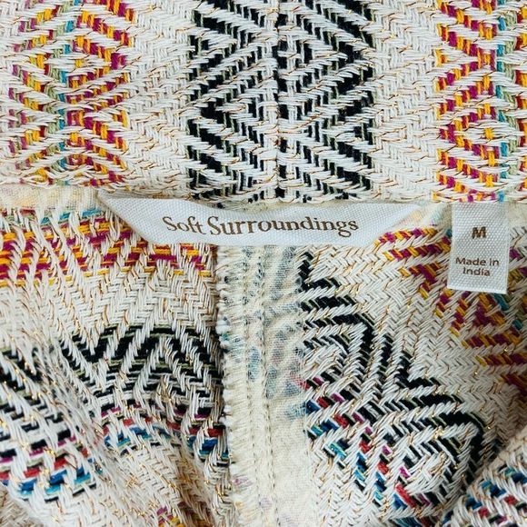 Soft Surroundings Boho Jacquard Rayadas Jacket - Picture 14 of 15